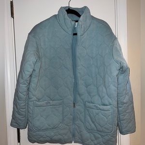 Quilted thick jacket